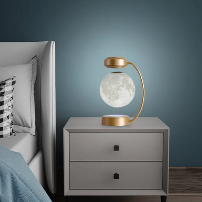 Levitating 3D LED Moon Lamp