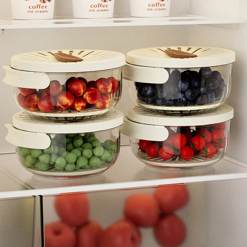 Foldable Fruit & Veg Drain Basket