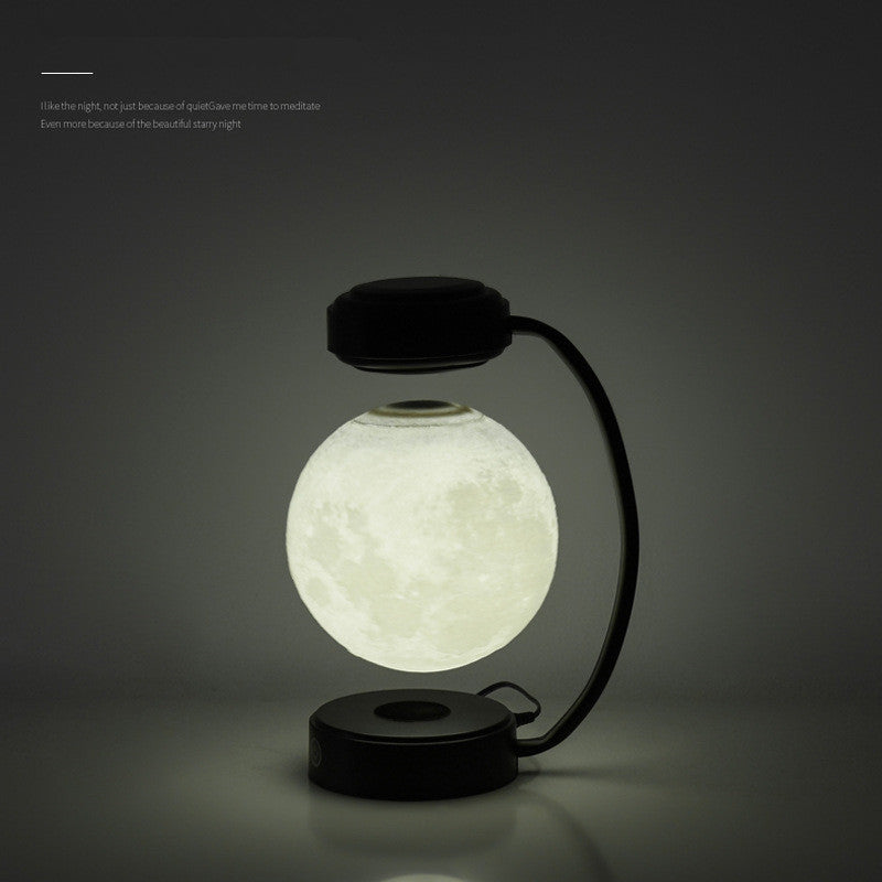 Levitating 3D LED Moon Lamp