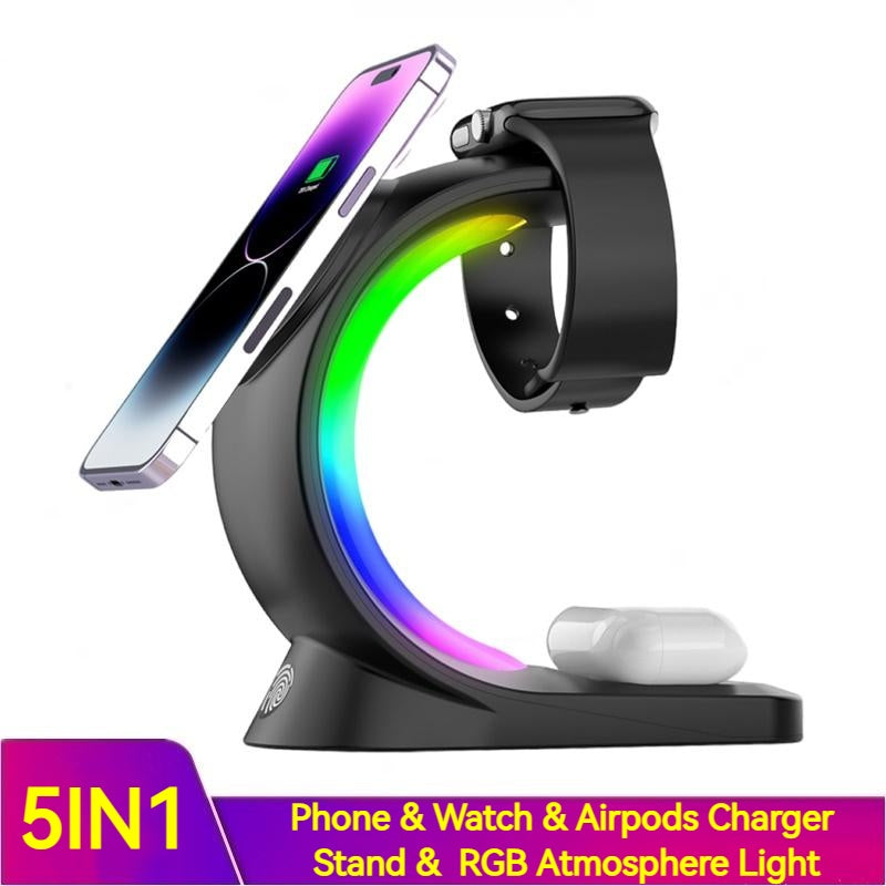 4-in-1 Magnetic Fast Charger Station