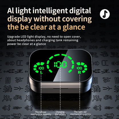 YD03 Wireless Bluetooth Earbuds with Digital Display