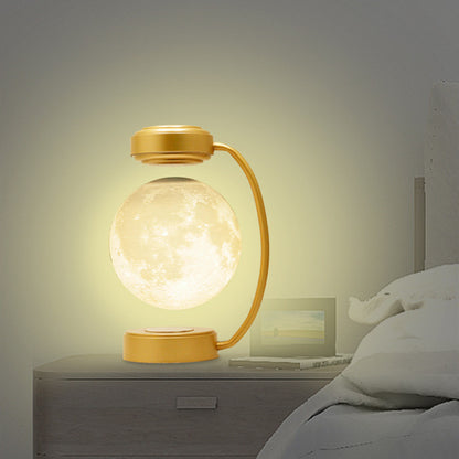 Levitating 3D LED Moon Lamp