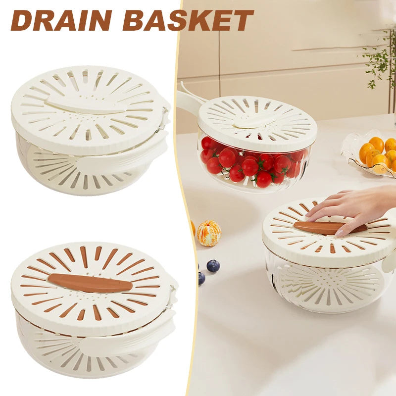 Foldable Fruit & Veg Drain Basket