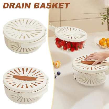 Foldable Fruit & Veg Drain Basket
