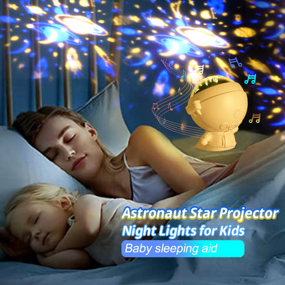Astronaut Galaxy Projector Night Light